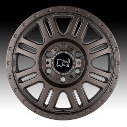 Black Rhino Yellowstone Matte Bronze Custom Truck Wheels 3